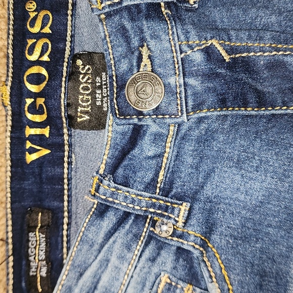 Great condition Vigoss girls jeans size 12 - Picture 2 of 14